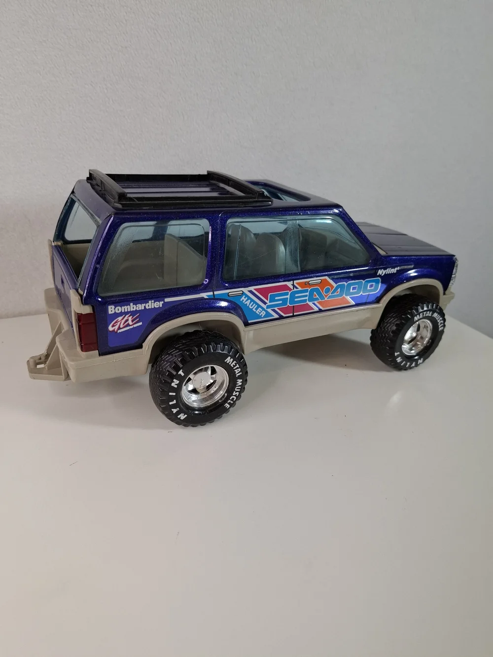 Nylint Vintage Sea-Doo Purple Toy SUV Hauler